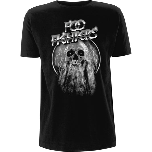 Foo Fighters T-Shirt: Bearded Skull