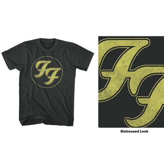Foo Fighters T-Shirt: Distressed FF Logo
