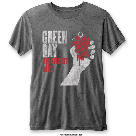 Green Day T-Shirt: American Idiot Vintage