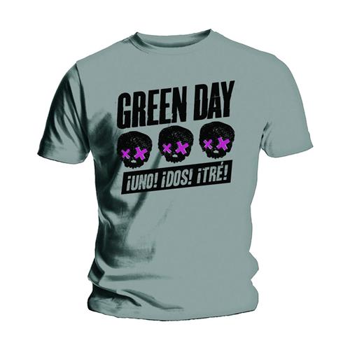 Green Day T-Shirt: Three Heads Better Than One