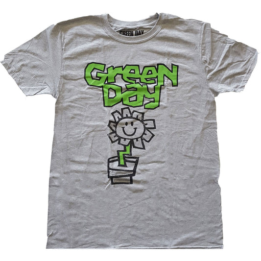 Green Day T-Shirt: Flower Pot