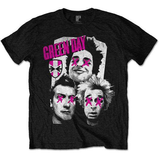 Green Day T-Shirt: Patchwork