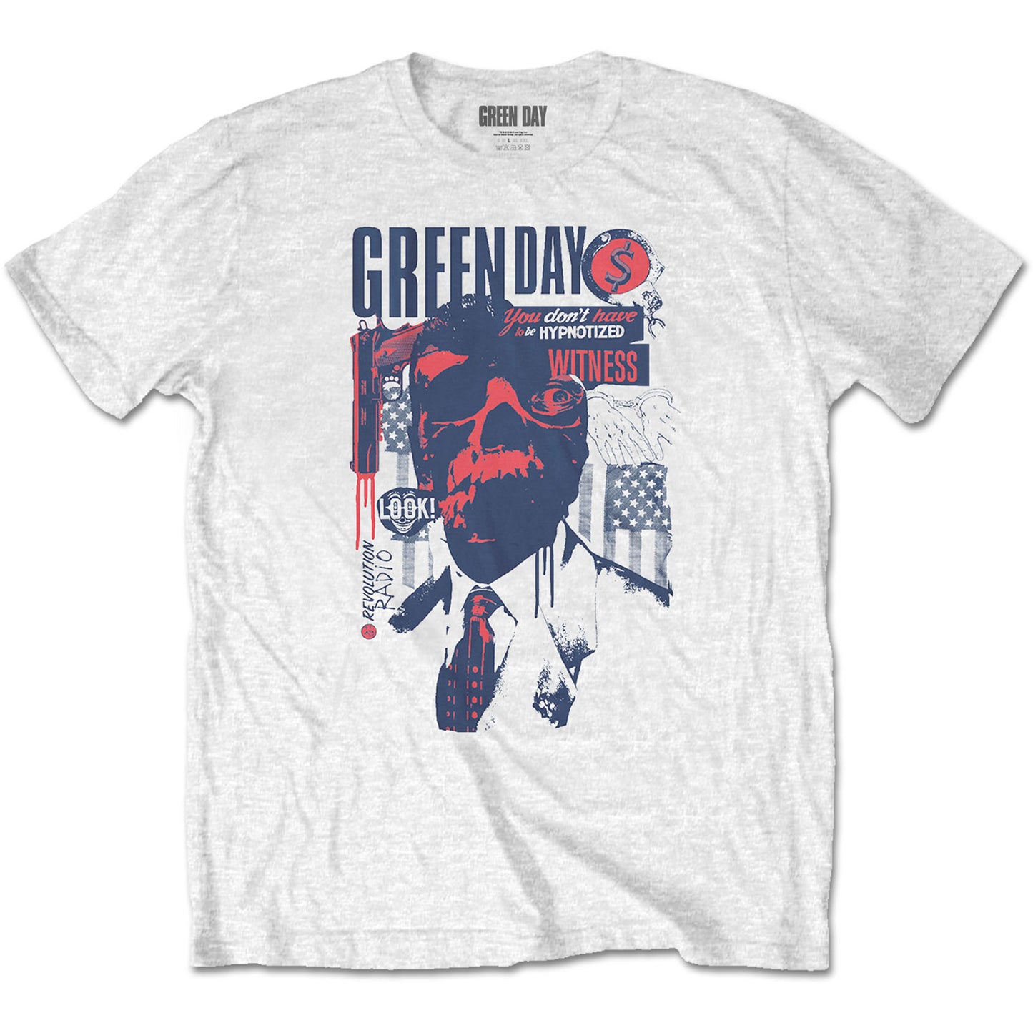 Green Day T-Shirt: Patriot Witness