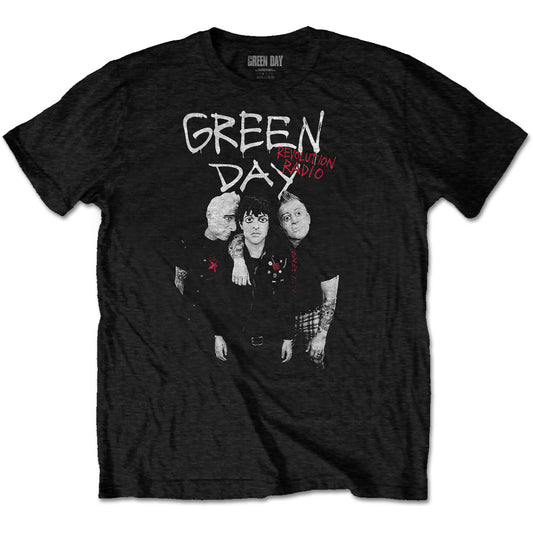 Green Day T-Shirt: Red Hot