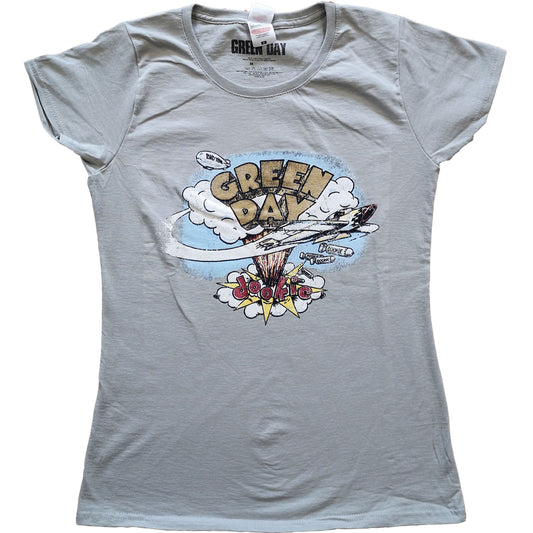 Green Day Ladies T-Shirt: Dookie Vintage