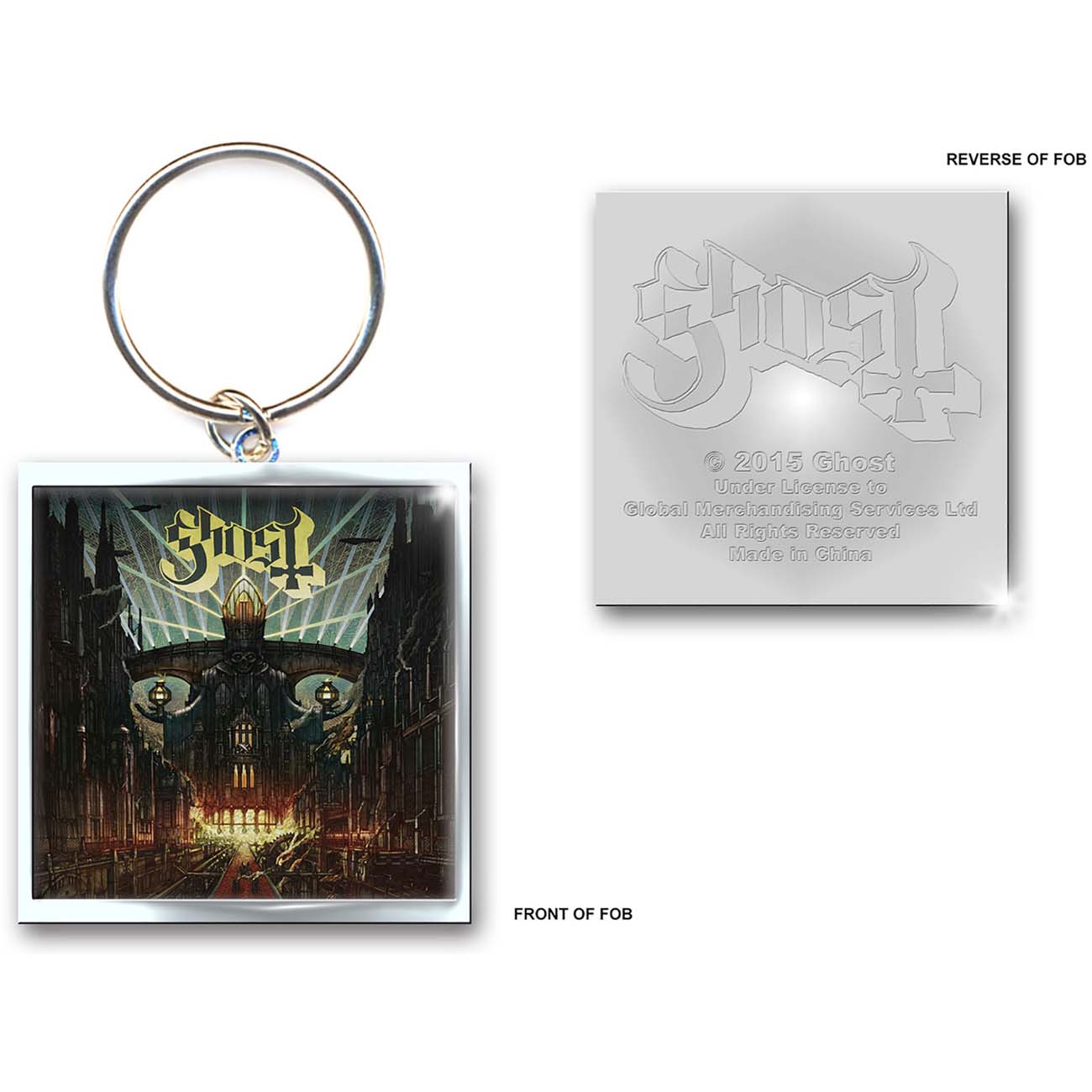 Ghost Keychain: Meliora