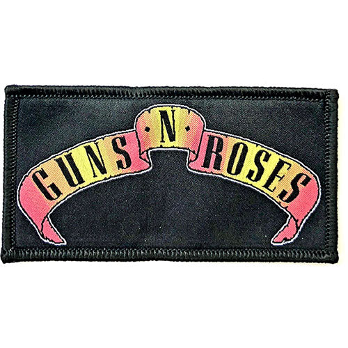 Guns N' Roses Standard Printed Patch: Scroll Logo