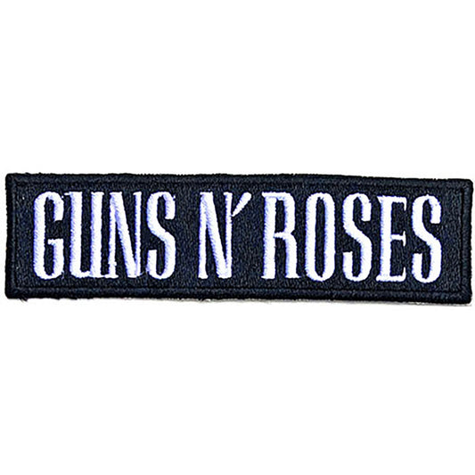Guns N' Roses Standard Woven Patch: Text Logo