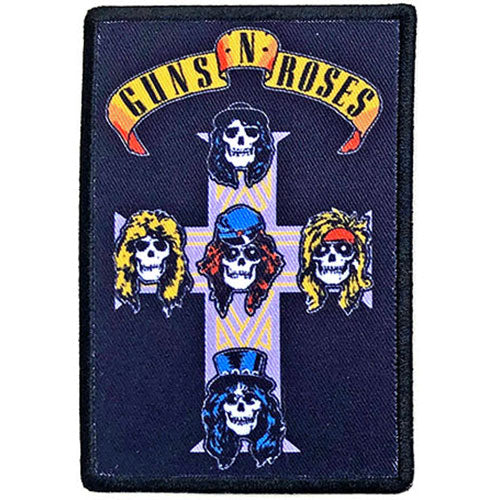 Guns N' Roses Standard Printed Patch: Nightrain Cross