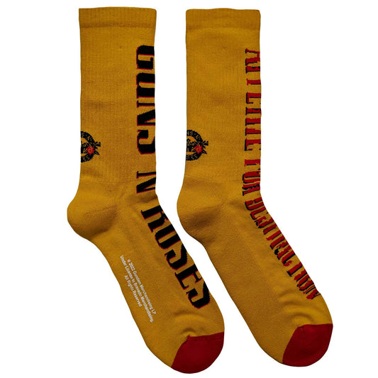 Guns N' Roses Socks: Appetite for Destruction