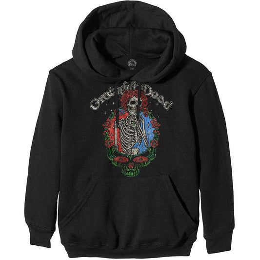 Grateful Dead Pullover Hoodie: Floral Stealie