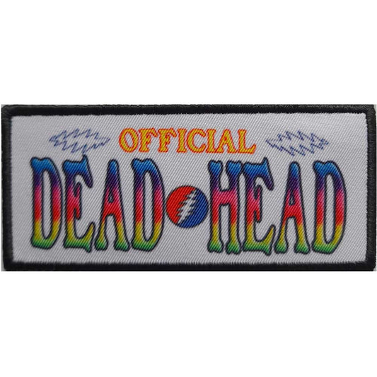 Grateful Dead Standard Printed Patch: Official Dead Head