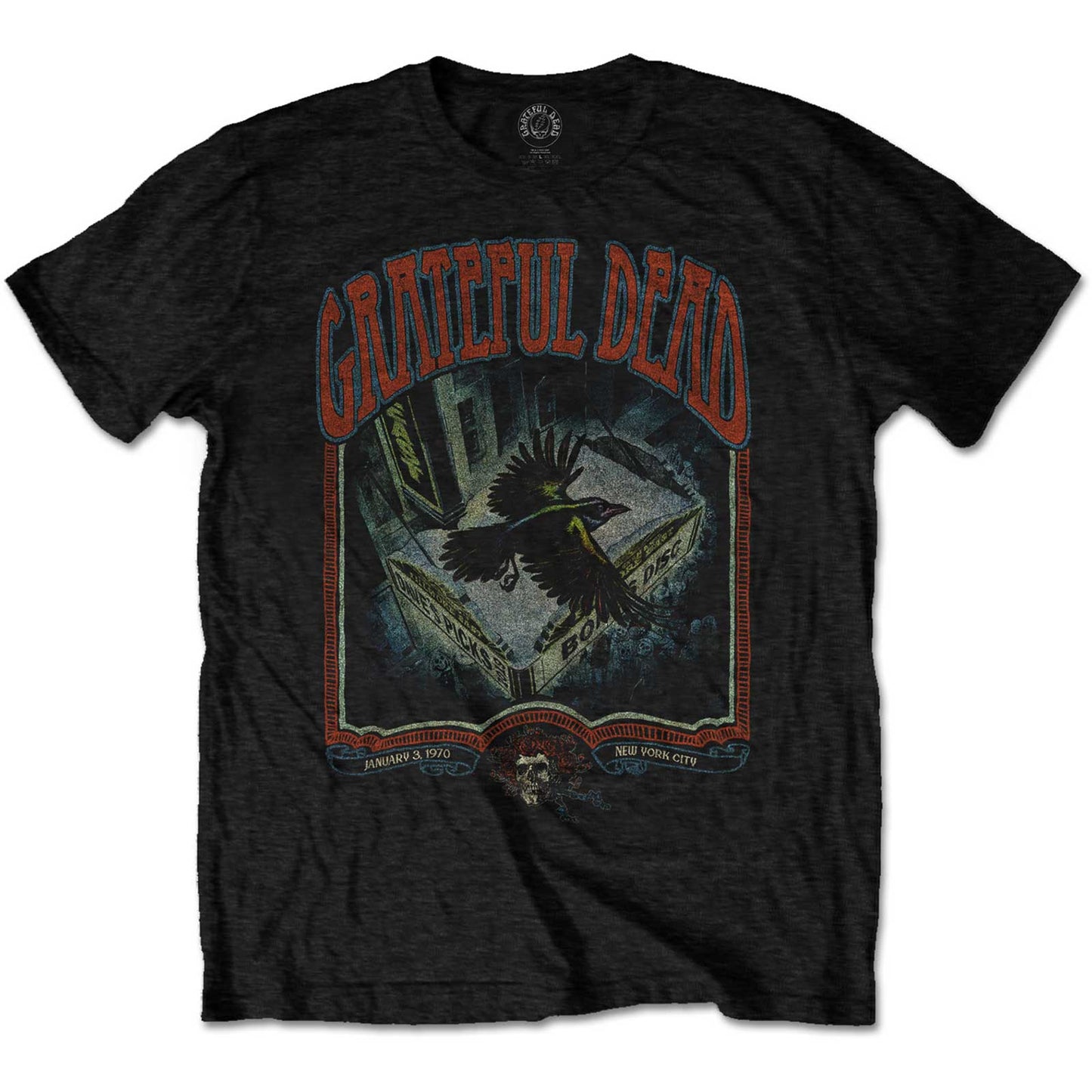 Grateful Dead T-Shirt: Vintage Poster