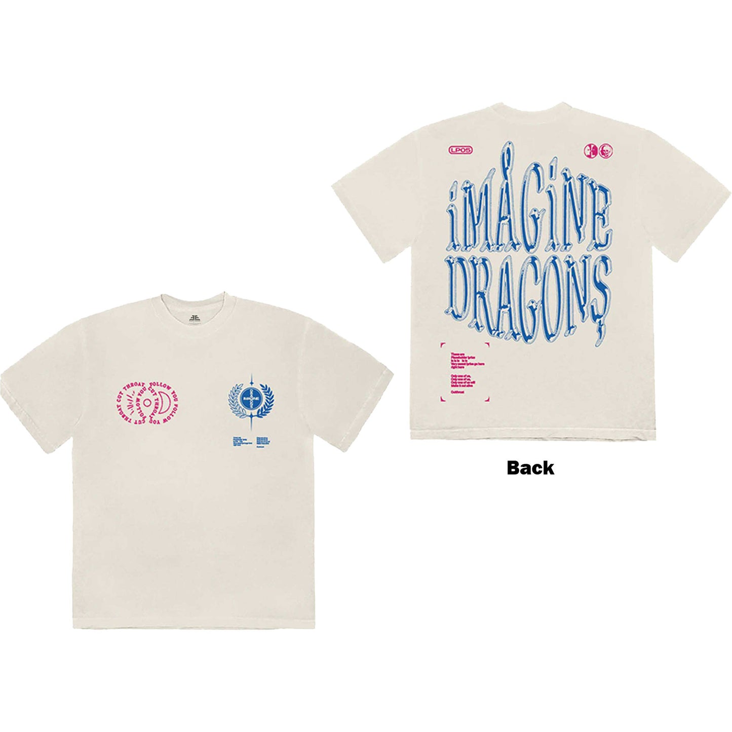Imagine Dragons T-Shirt: Lyrics