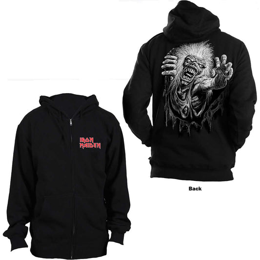 Iron Maiden Zipped Hoodie: No Prayer