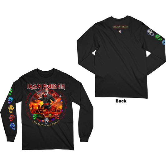 Iron Maiden Long Sleeve T-Shirt: Nights Of The Dead