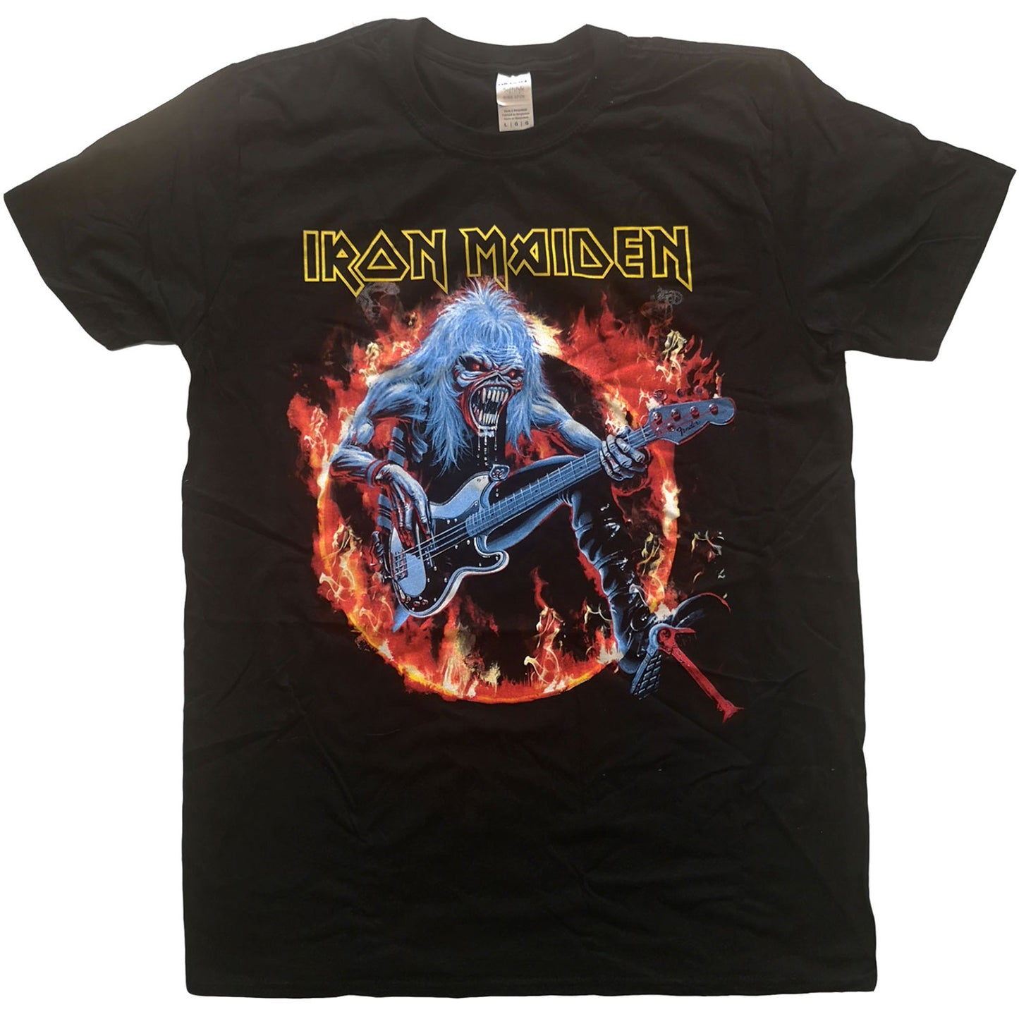 Iron Maiden T-Shirt: Fear Live Flames