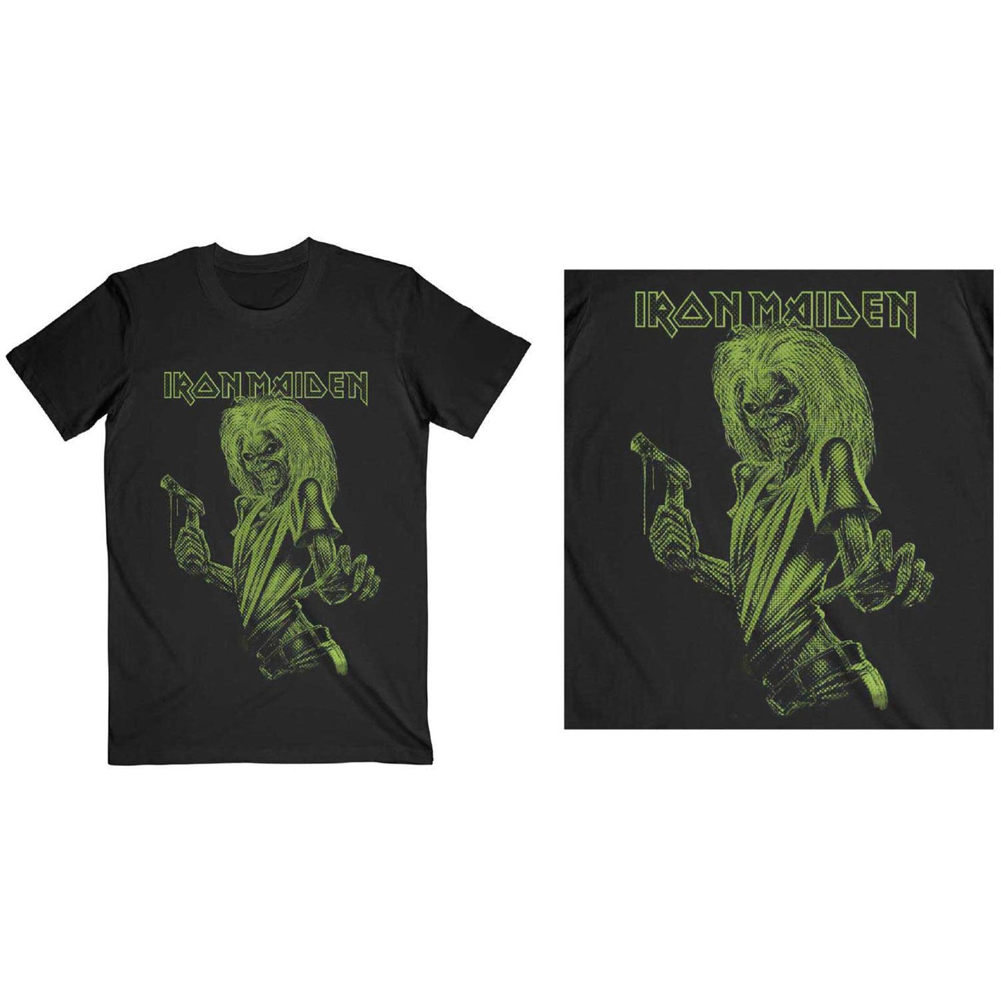 Iron Maiden T-Shirt: One Colour Eddie