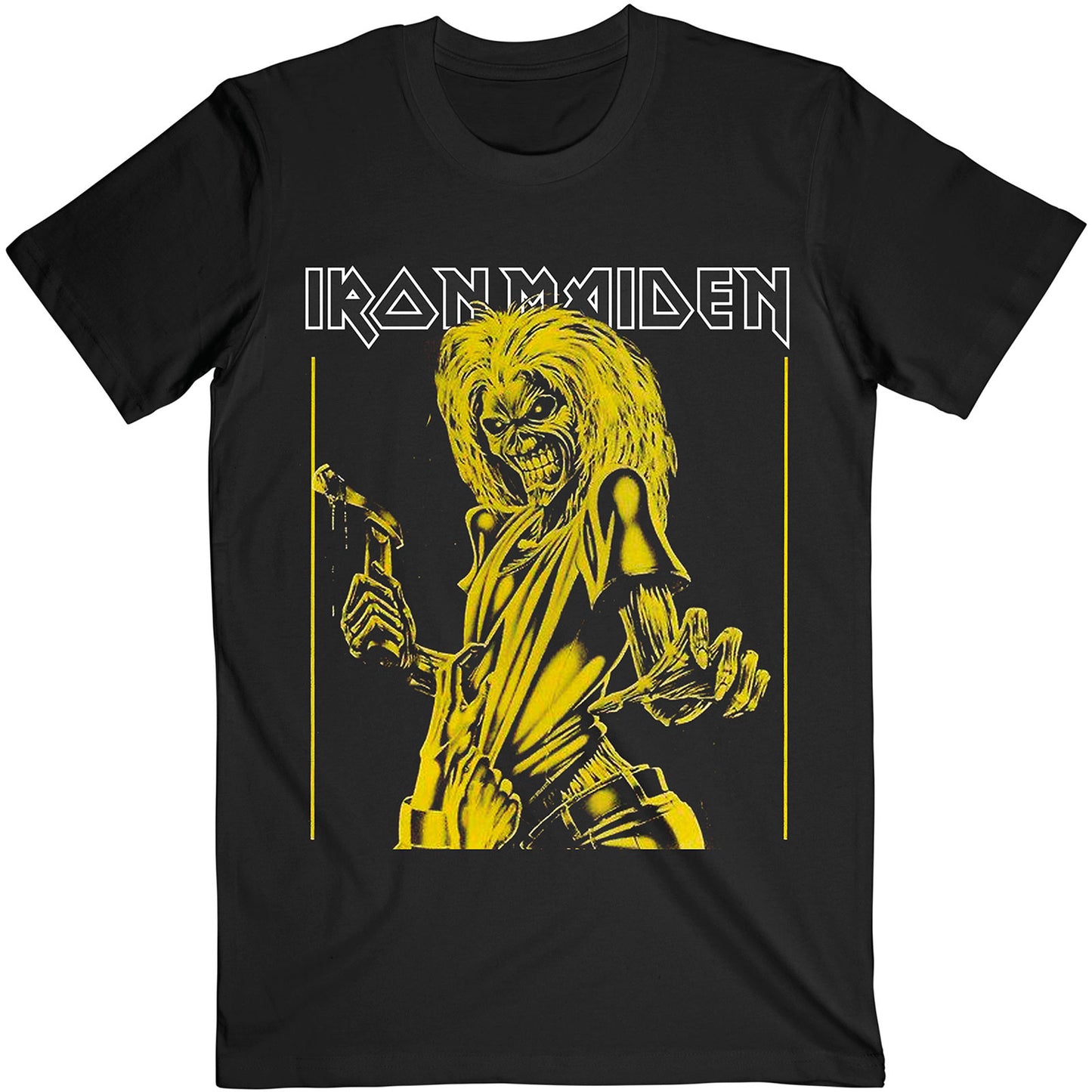 Iron Maiden T-Shirt: Yellow Flyer