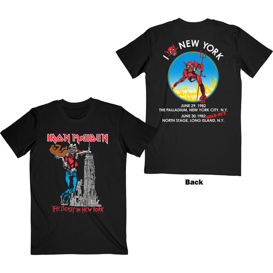 Iron Maiden T-Shirt: The Beast In New York