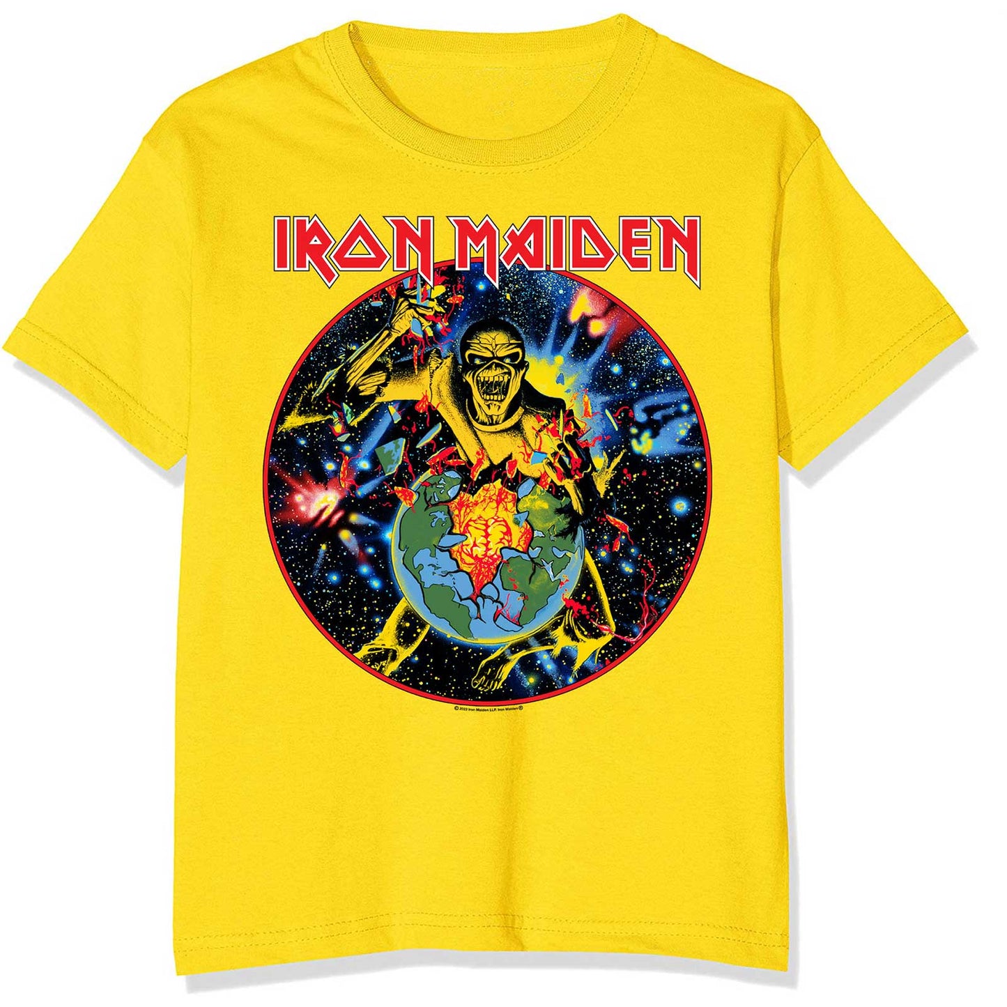 Iron Maiden T-Shirt: World Piece Tour Circle