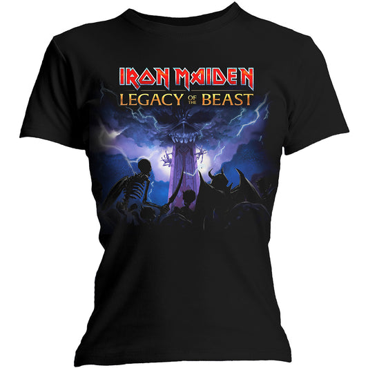 Iron Maiden Ladies T-Shirt: Legacy Army