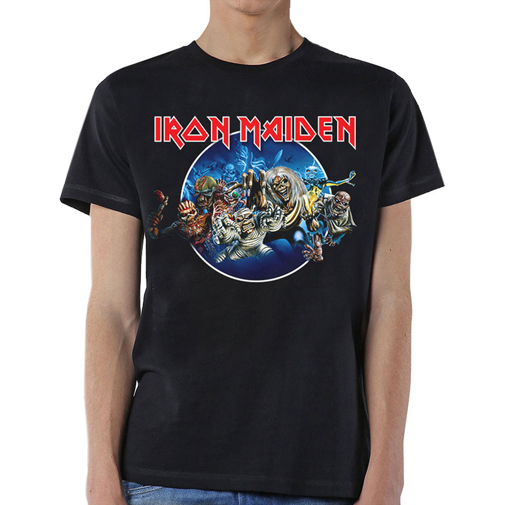 Iron Maiden T-Shirt: Wasted Years Circle