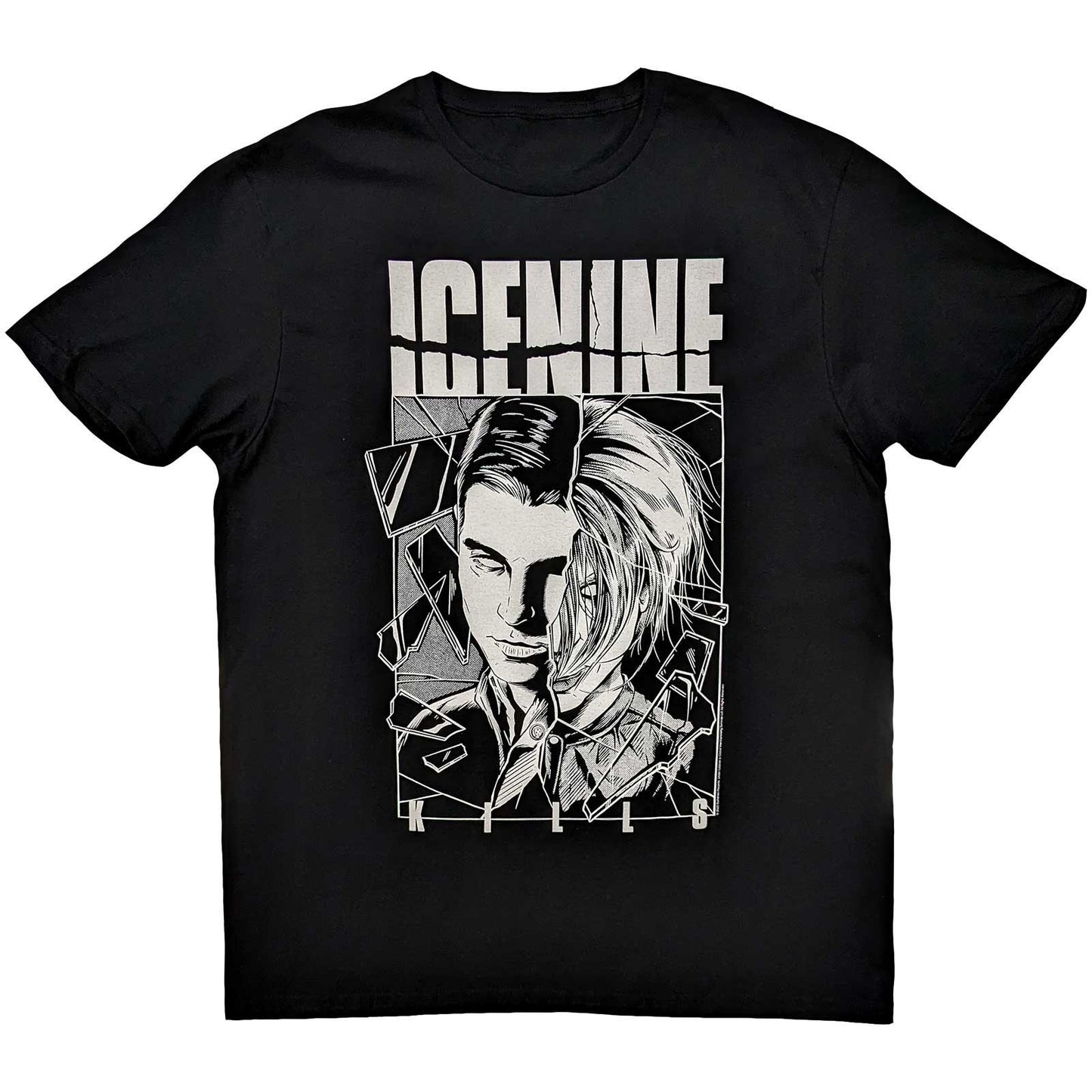 Ice Nine Kills T-Shirt: Shower Scene Split Face