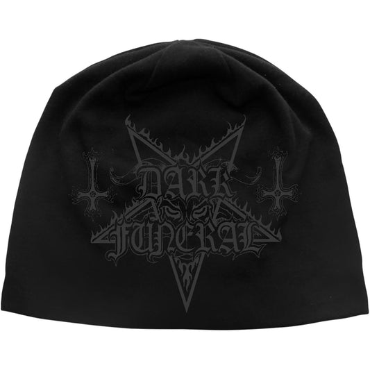 Dark Funeral Beanie Hat: Logo