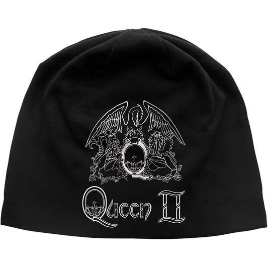 Queen Beanie Hat: Queen II Crest