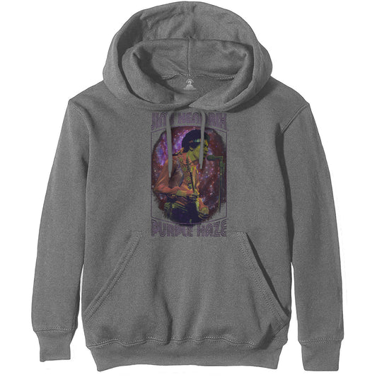 Jimi Hendrix Pullover Hoodie: Purple Haze Frame