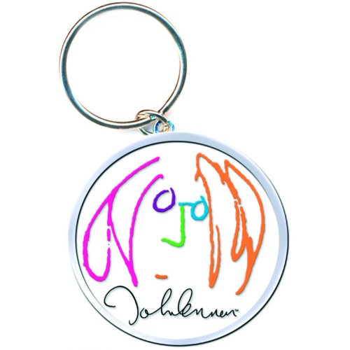 John Lennon Keychain: Self Portrait