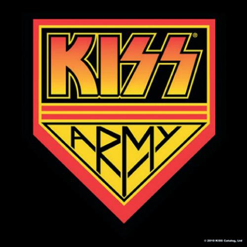 KISS Coaster: Army Pennant