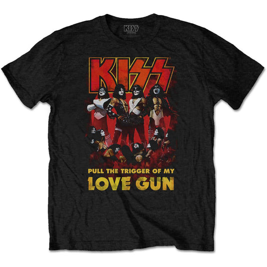 KISS T-Shirt: Love Gun Glow