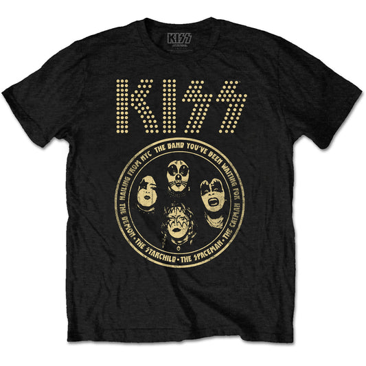 KISS T-Shirt: Band Circle