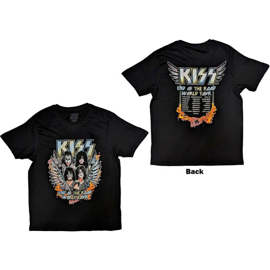 KISS T-Shirt: End Of The Road Wings
