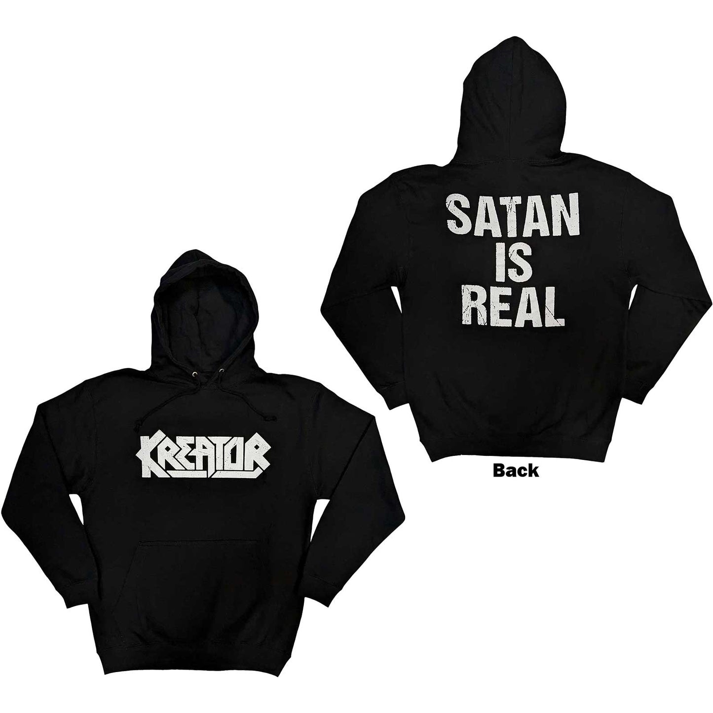 Kreator Pullover Hoodie: Satan Is Real