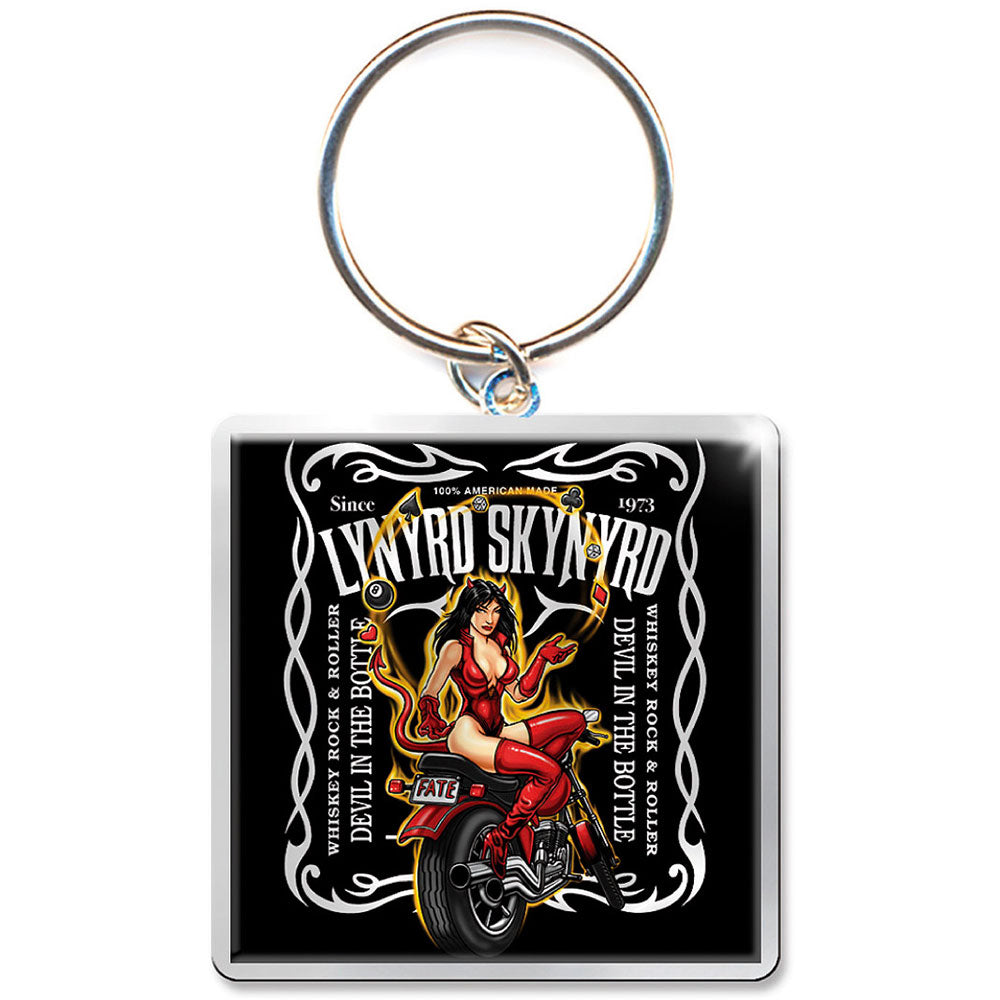 Lynyrd Skynyrd Keychain: Devil In The Bottle