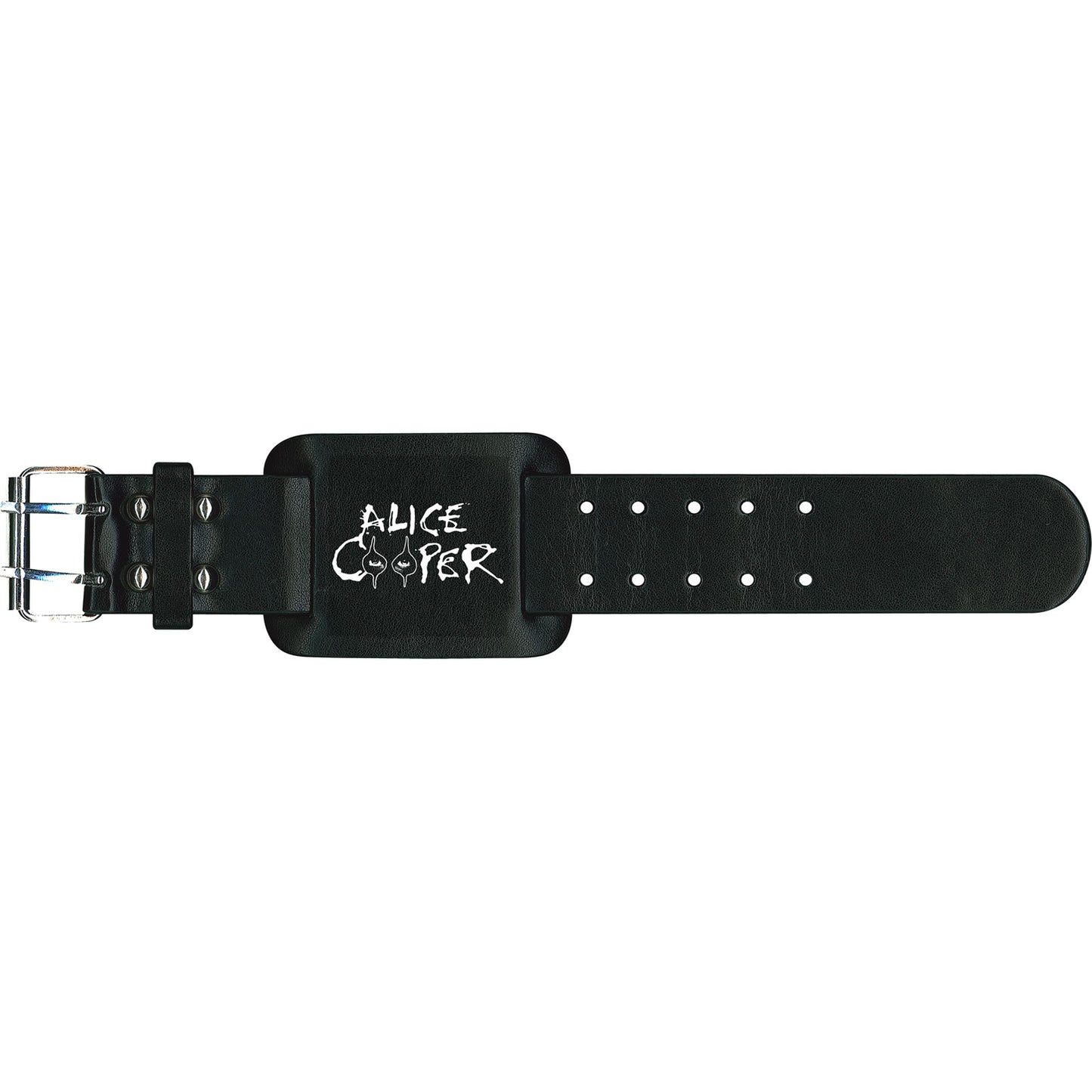 Alice Cooper Leather Wrist Strap: Eyes