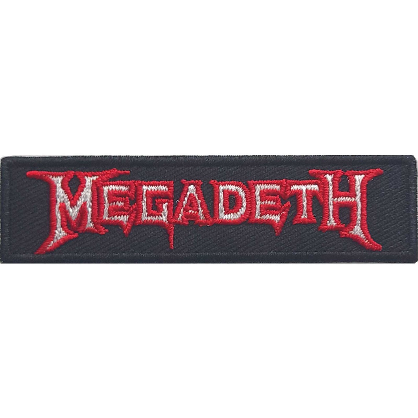 Megadeth Standard Woven Patch: Logo Outline