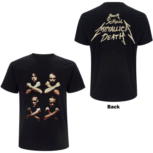 Metallica T-Shirt: Birth Death Crossed Arms