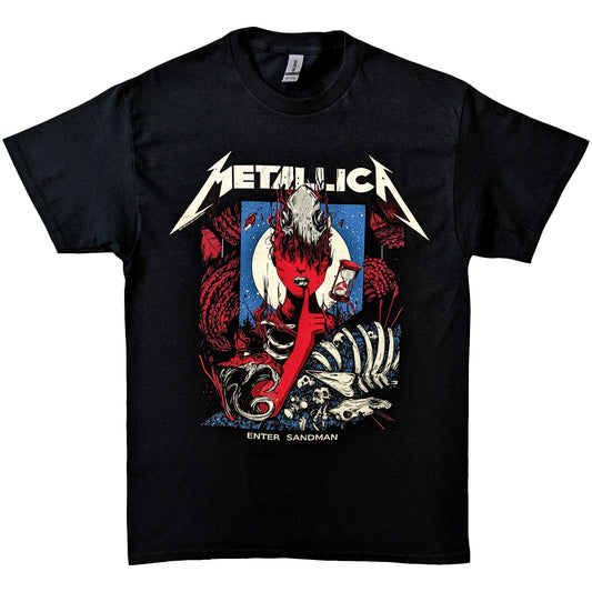 Metallica T-Shirt: Enter Sandman Poster