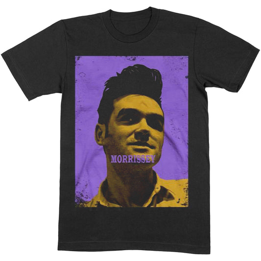 Morrissey T-Shirt: Purple & Yellow