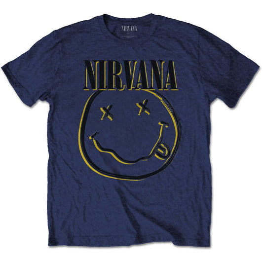 Nirvana T-Shirt: Inverse Happy Face