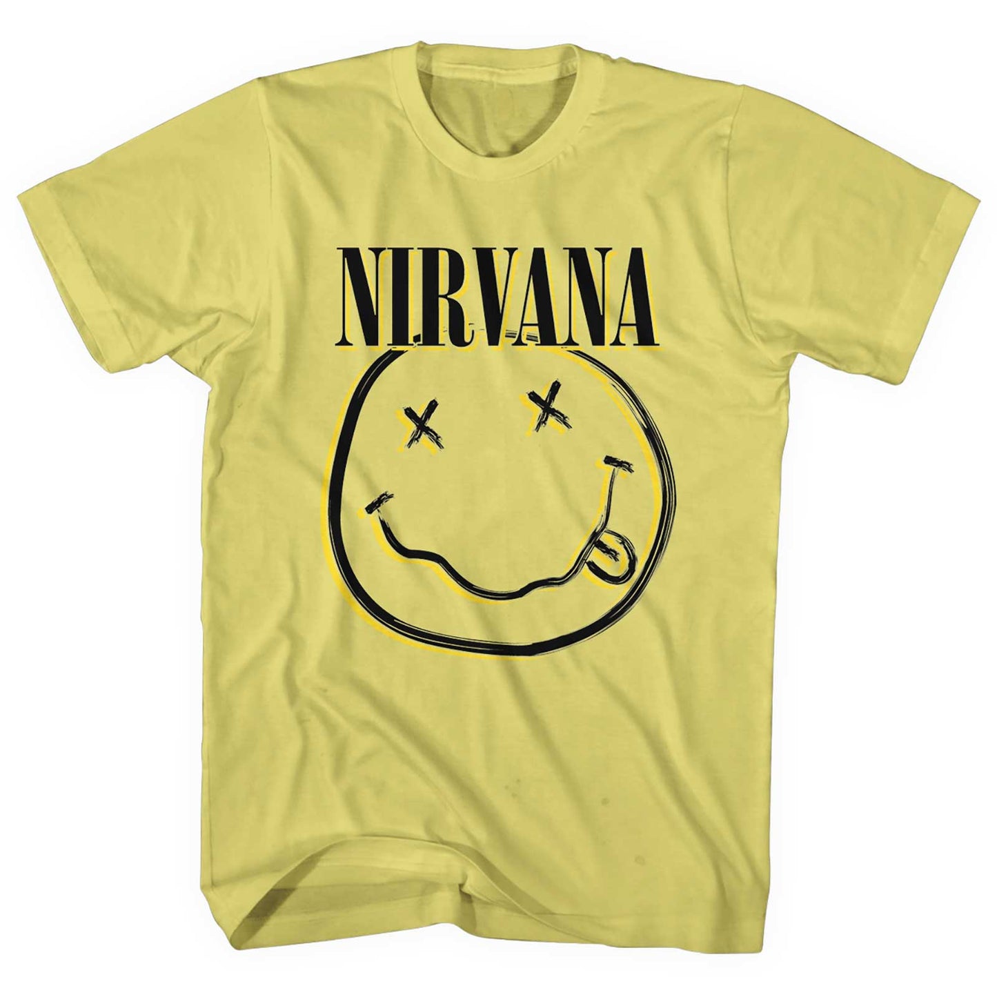 Nirvana T-Shirt: Inverse Happy Face
