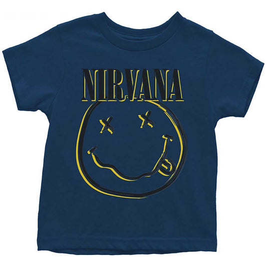 Nirvana Toddler T-Shirt: Inverse Happy Face