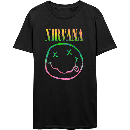 Nirvana T-Shirt: Sorbet Ray Happy Face