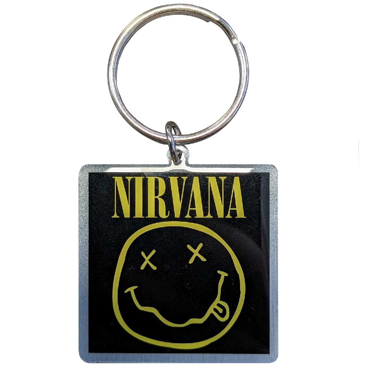 Nirvana Keychain: Happy Face