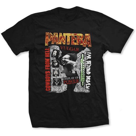 Pantera T-Shirt: 3 Albums