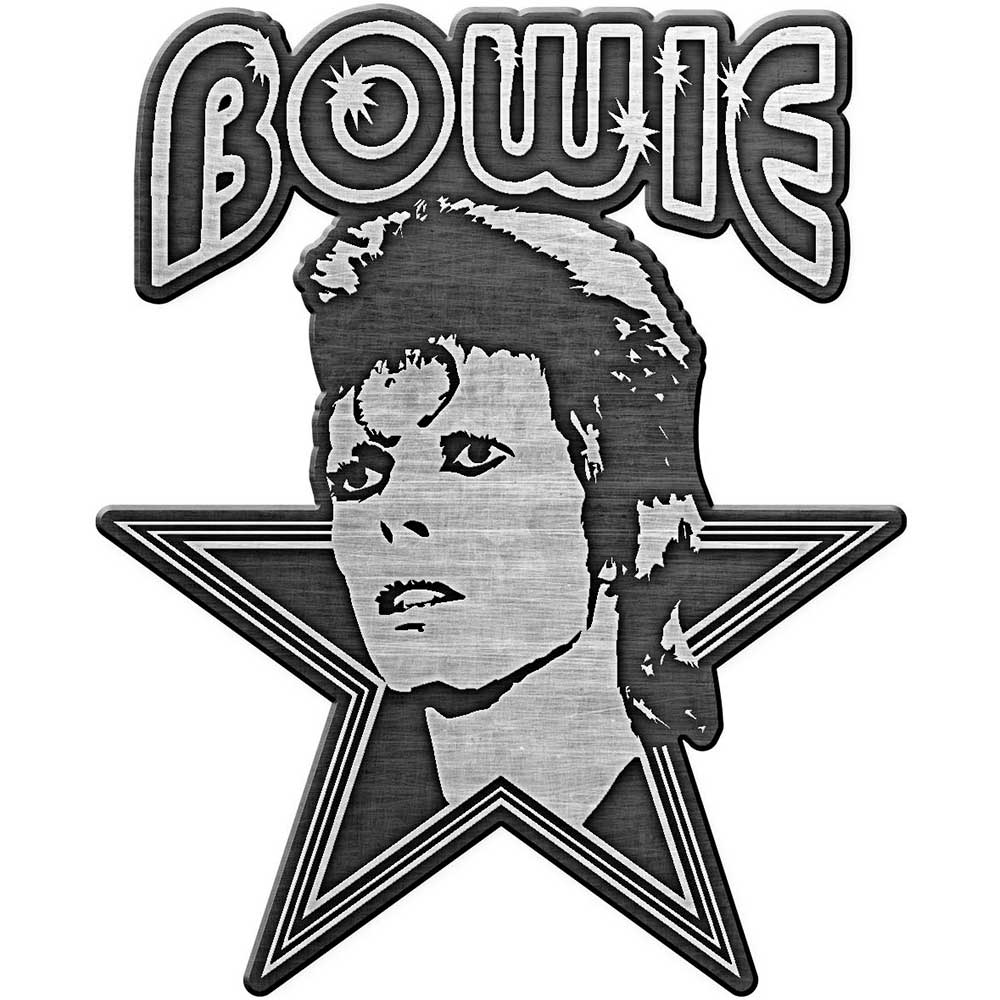 David Bowie Badge: Aladdin Sane